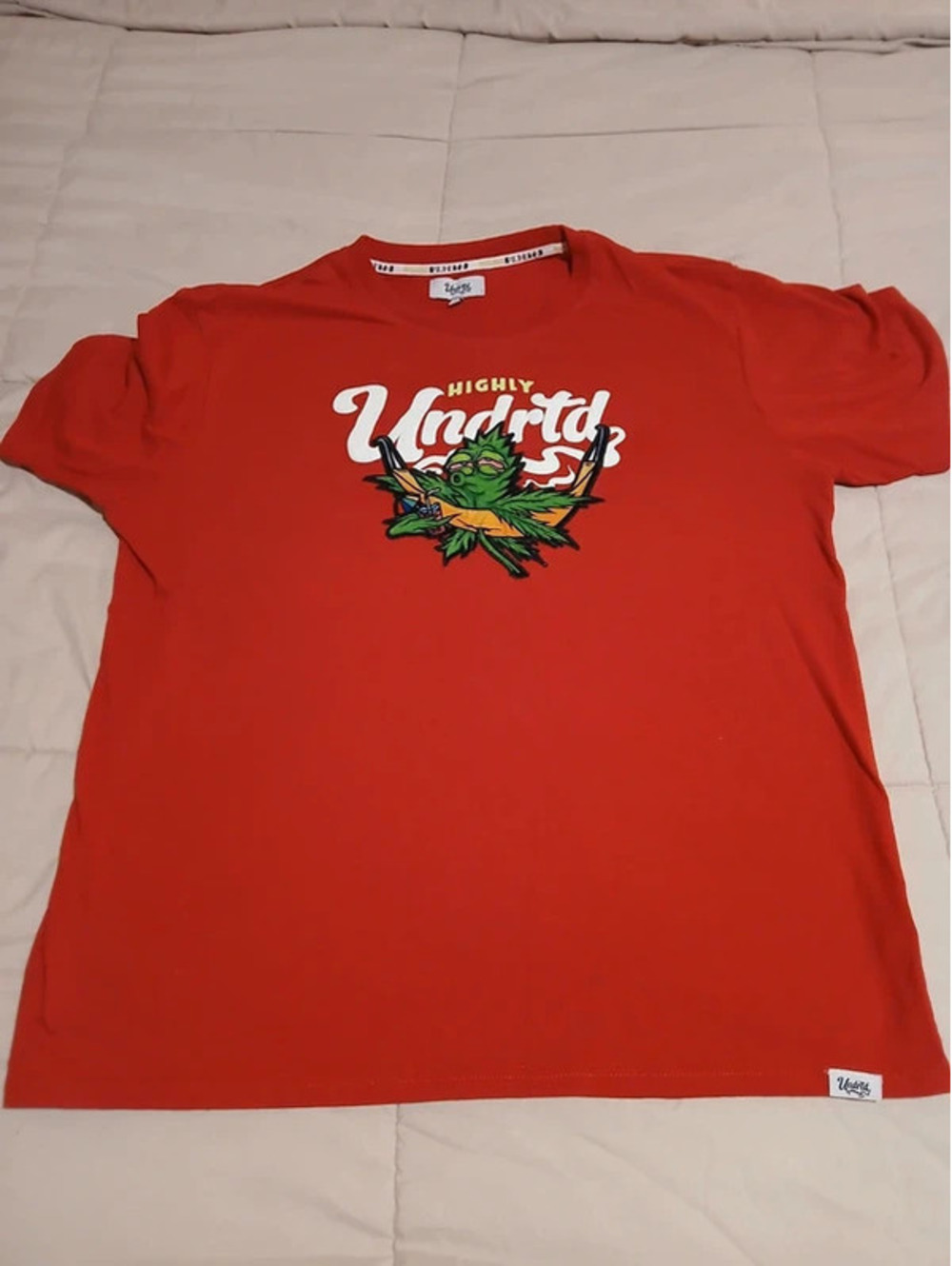 Undress Men's t-shirt XL in red